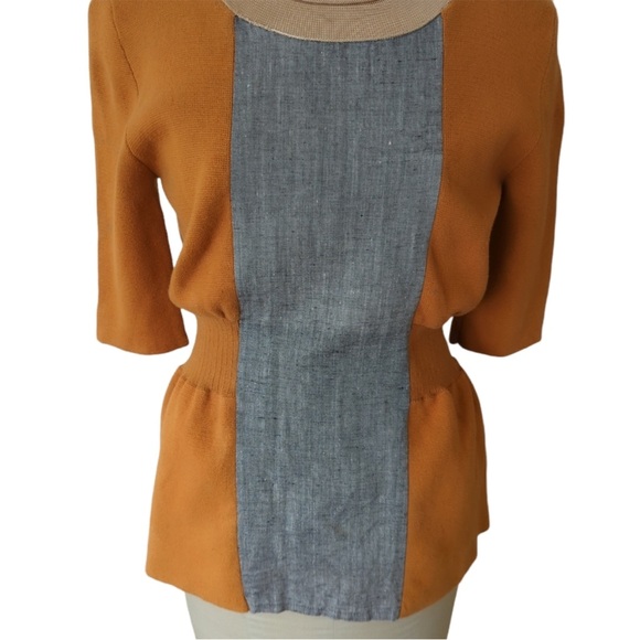 Marni Cotton Peplum Sweater - Picture 5 of 7